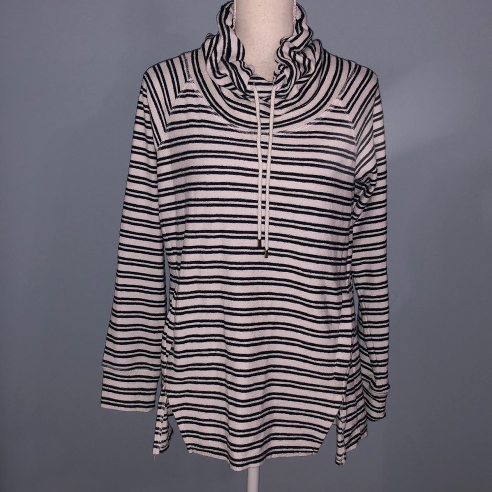 Tommy Hilfiger high neck striped top